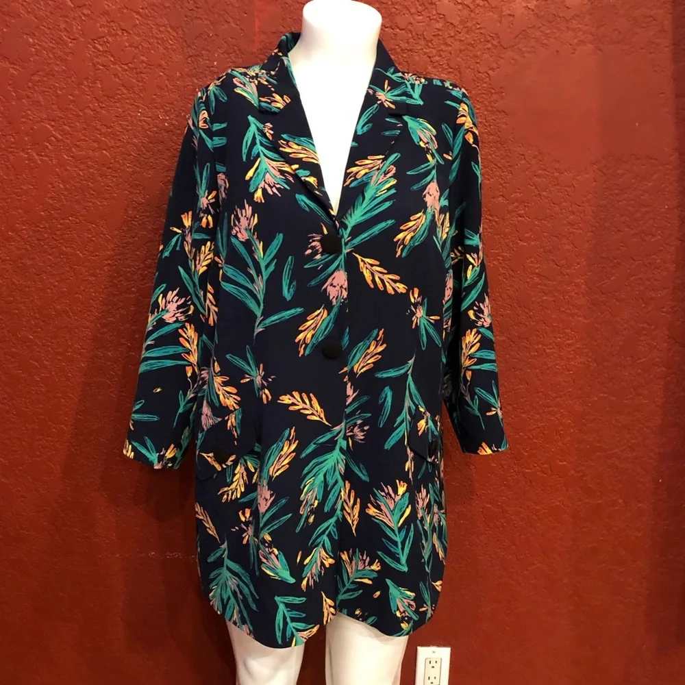 ModCloth Jacket Multi Color size 2X - Picture 7 of 8